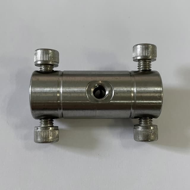 頂針式不銹鋼雙接雙噴180°