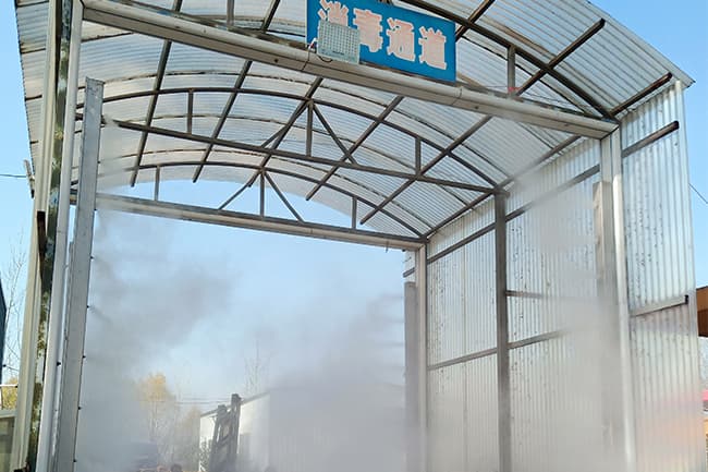 衡水安平車(chē)輛消毒通道