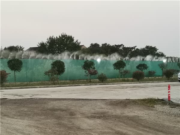 臨沂圍擋噴淋項目