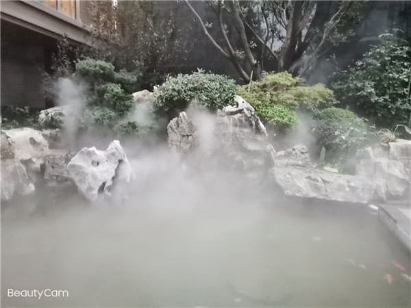 南京金鼎灣狀元府景觀造霧