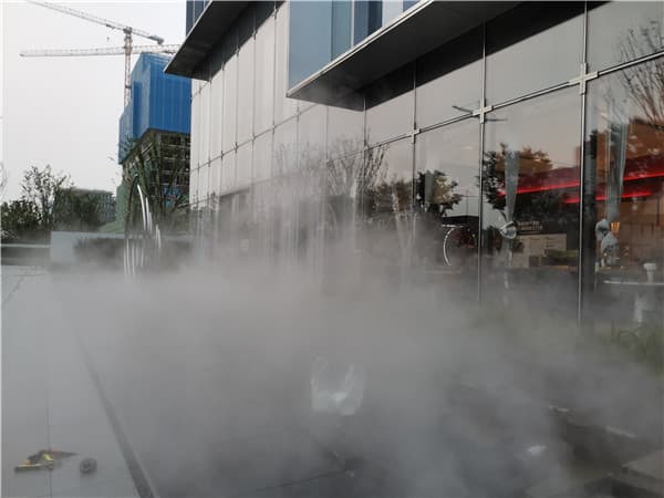南京都薈天地城商辦營銷中心景觀造霧